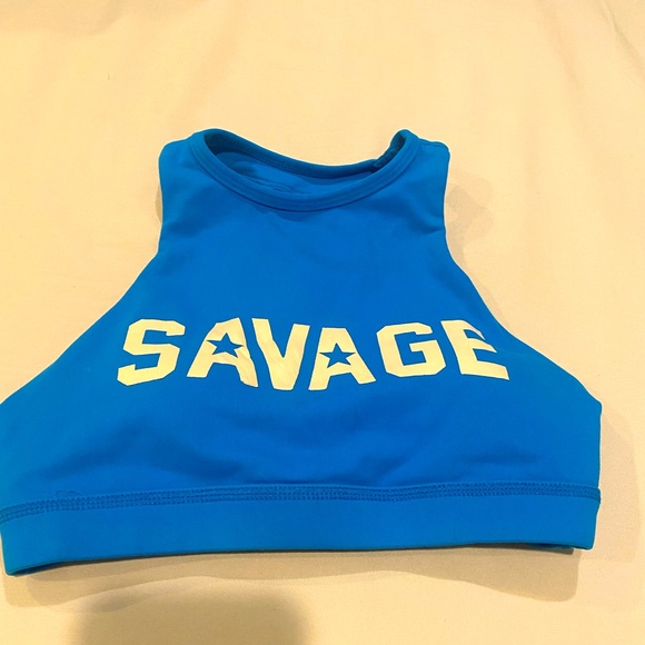 Savage Barbell High Neck Sports Bra ExtraSmall - Picture 1 of 5